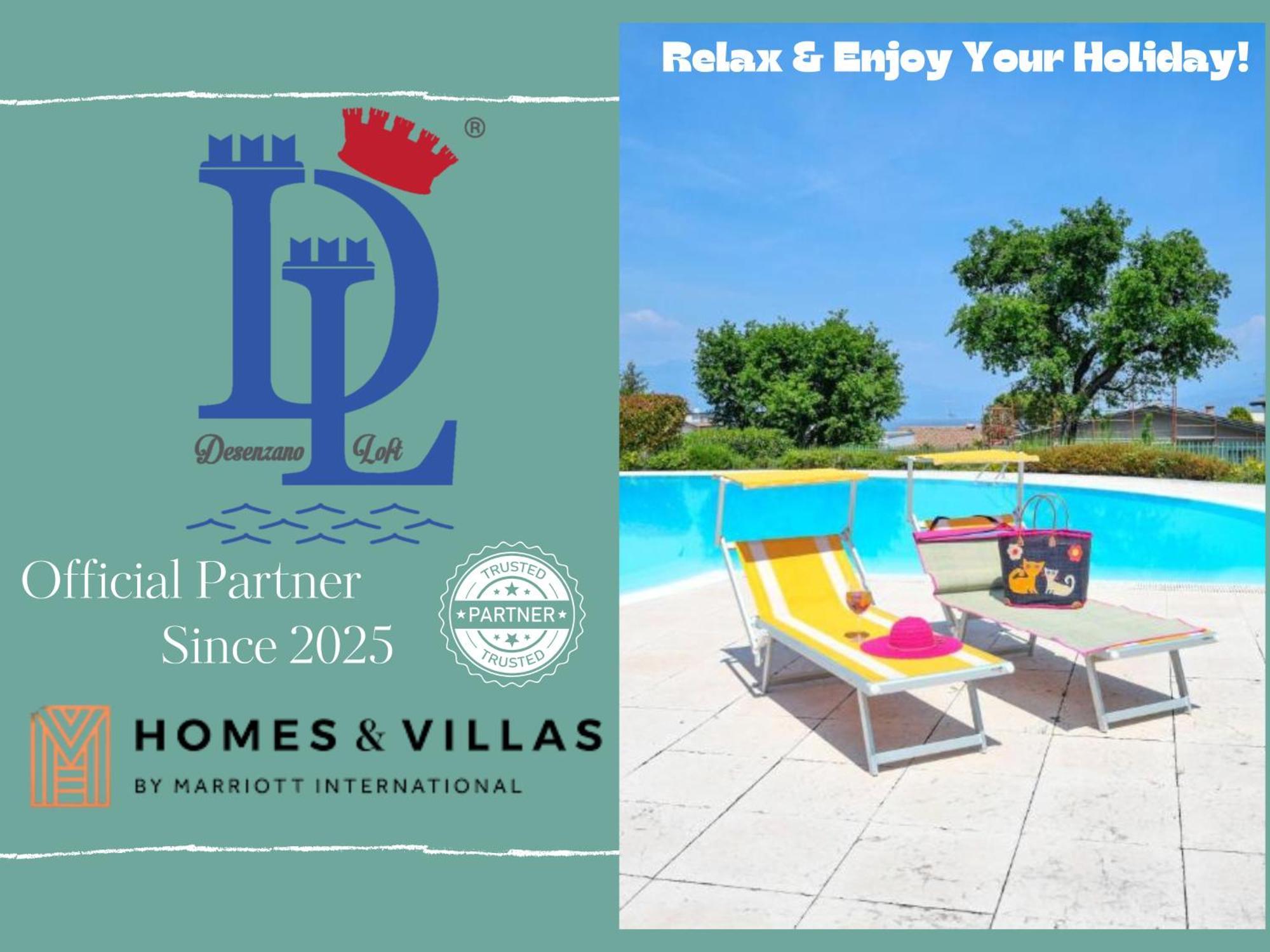 Desenzanoloft Official Partner Marriott Homes & Villas -Butterfly And 5 Pools Family Apartment デセンツァーノ・デル・ガルダ エクステリア 写真